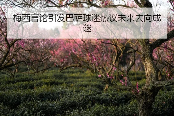 梅西言论引发巴萨球迷热议未来去向成谜